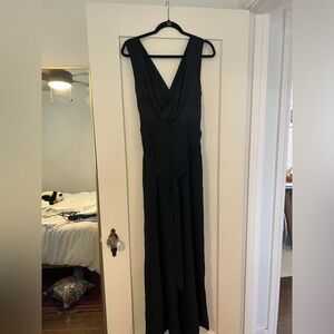 Black jumpsuit with tie - VICI